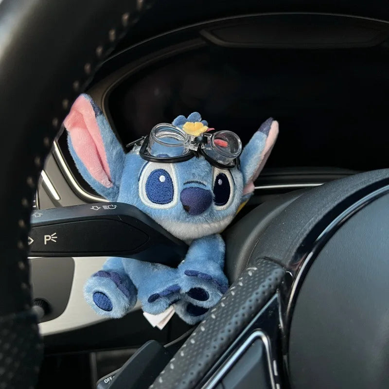 Stitch Plush Car Gear Shift Pendant