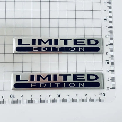 3D Metal LIMITED EDITION Emblem Sticker