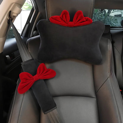 1Pc Cute Cartoon Red Car Accessories for Women
