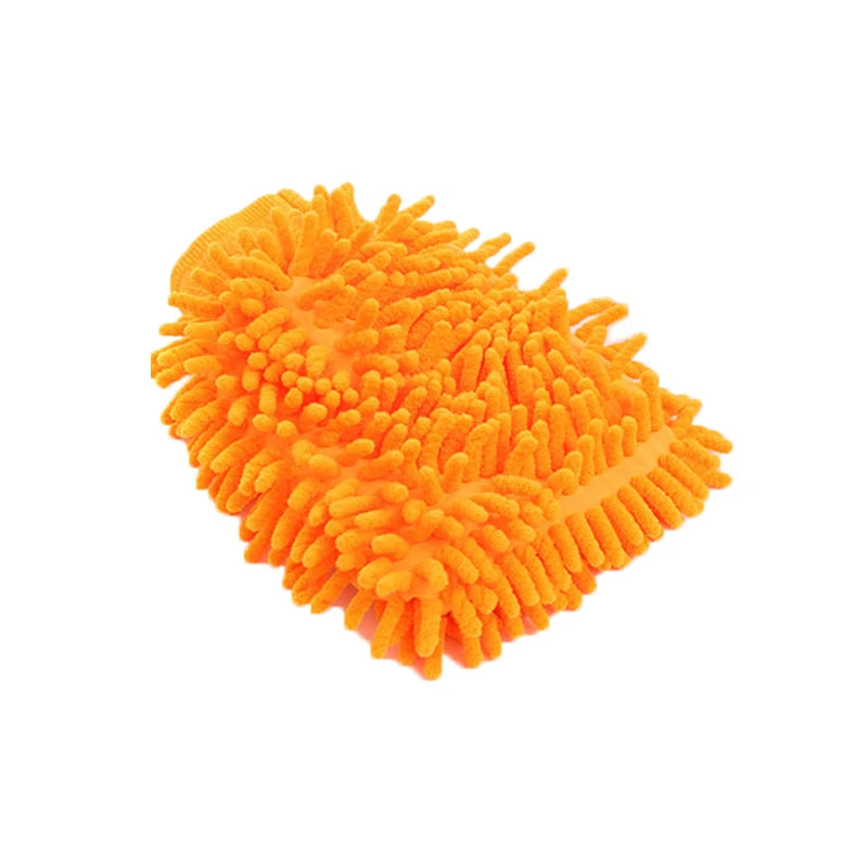 Chenille Glove Plush Rags