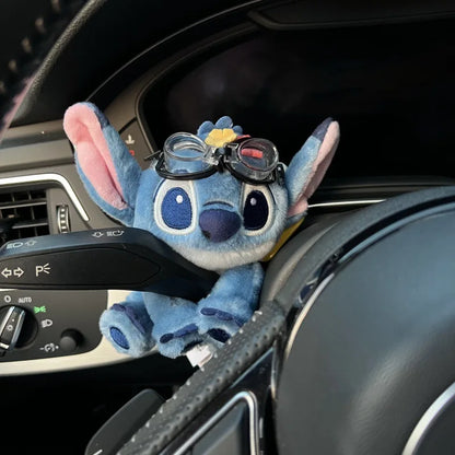 Stitch Plush Car Gear Shift Pendant