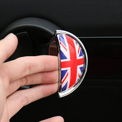 2Pcs Car Door Wrist Handles Anti Scratches 3D Stereo Protective Sticker