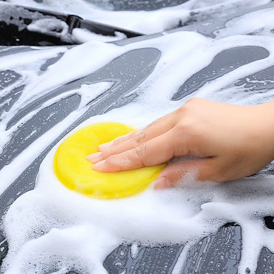 1/2/5Pcs Car Foam Sponge Wax Applicator Pads