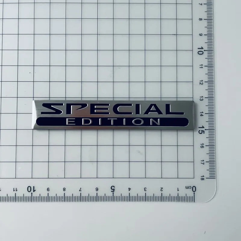3D Metal LIMITED EDITION Emblem Sticker