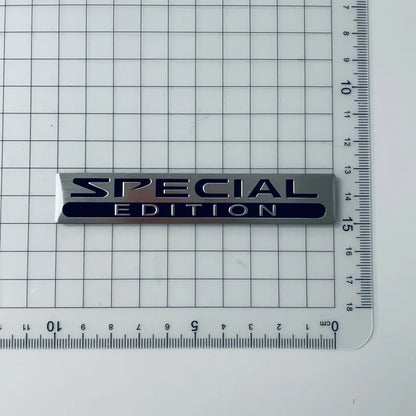 3D Metal LIMITED EDITION Emblem Sticker