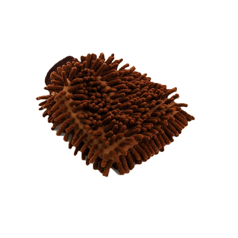 Chenille Glove Plush Rags