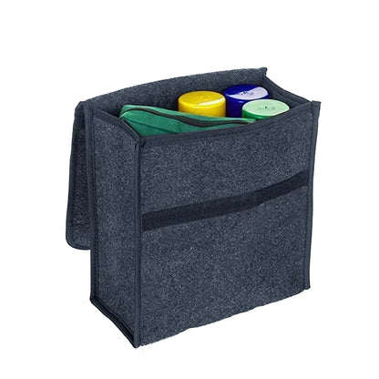 1PC Dark Gray Car Felt Storage Box