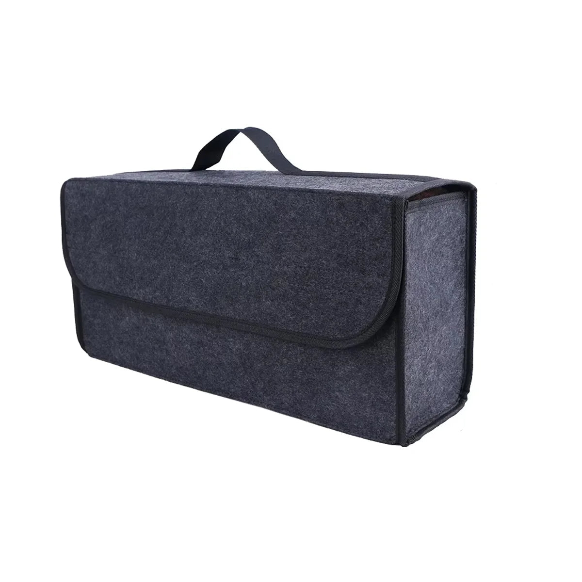1PC Dark Gray Car Felt Storage Box