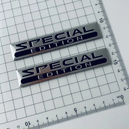 3D Metal LIMITED EDITION Emblem Sticker