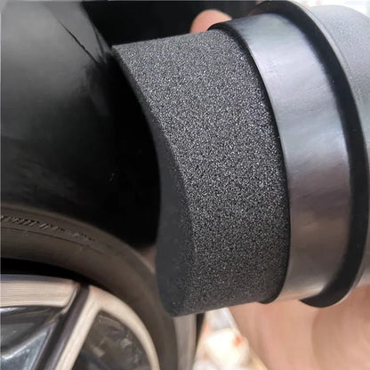 Car Tire Waxing Sponge Car Wax Applicator Pad With Lid