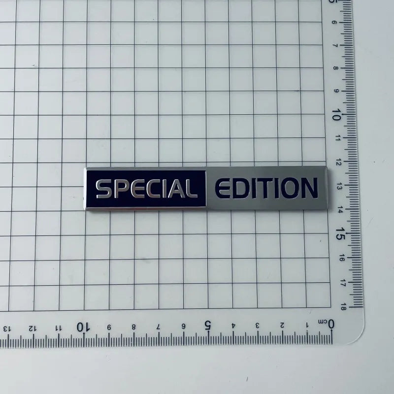 3D Metal LIMITED EDITION Emblem Sticker