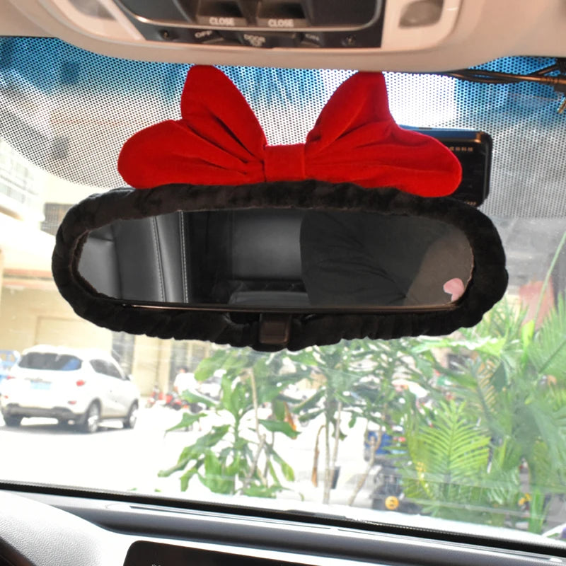 1Pc Cute Cartoon Red Car Accessories for Women