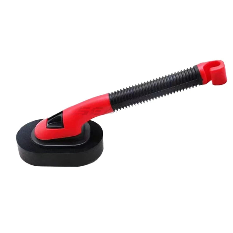 Tires Sponge Waxing Polishing Brush With Handle