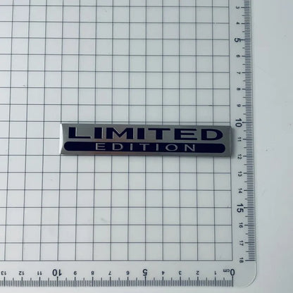 3D Metal LIMITED EDITION Emblem Sticker
