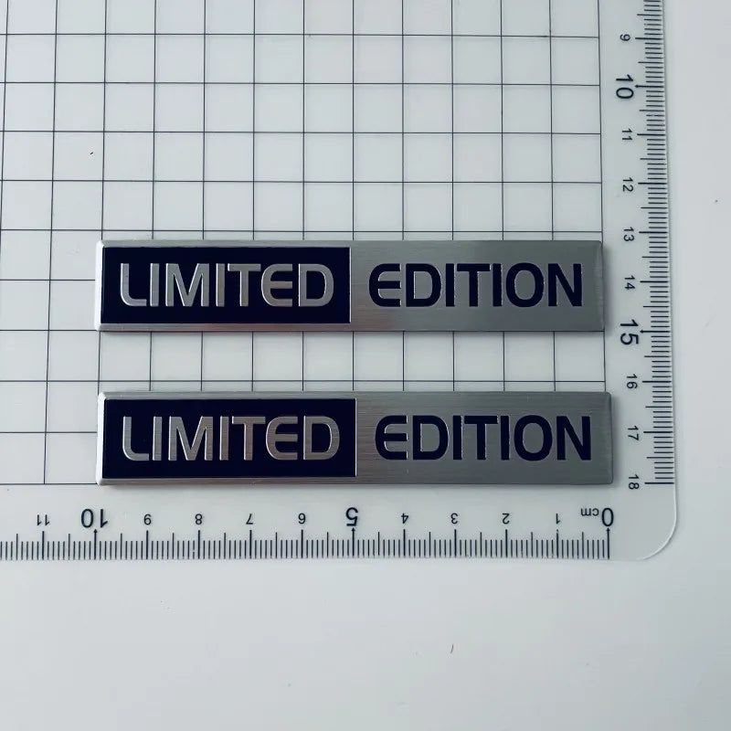 3D Metal LIMITED EDITION Emblem Sticker